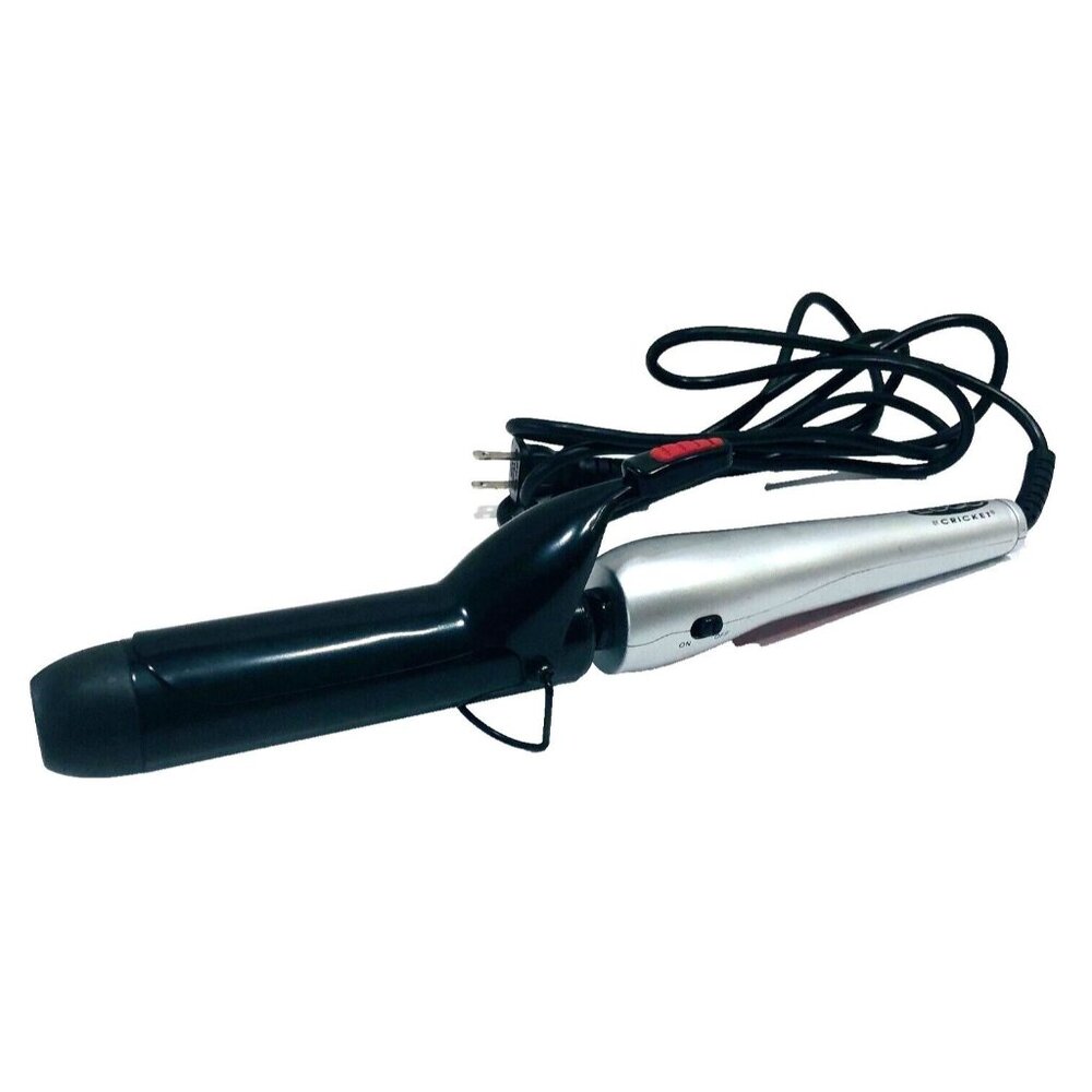 Cricket Logo Professional Curling Iron‎ 1.5" Fast Heat 10 Settings #5519152